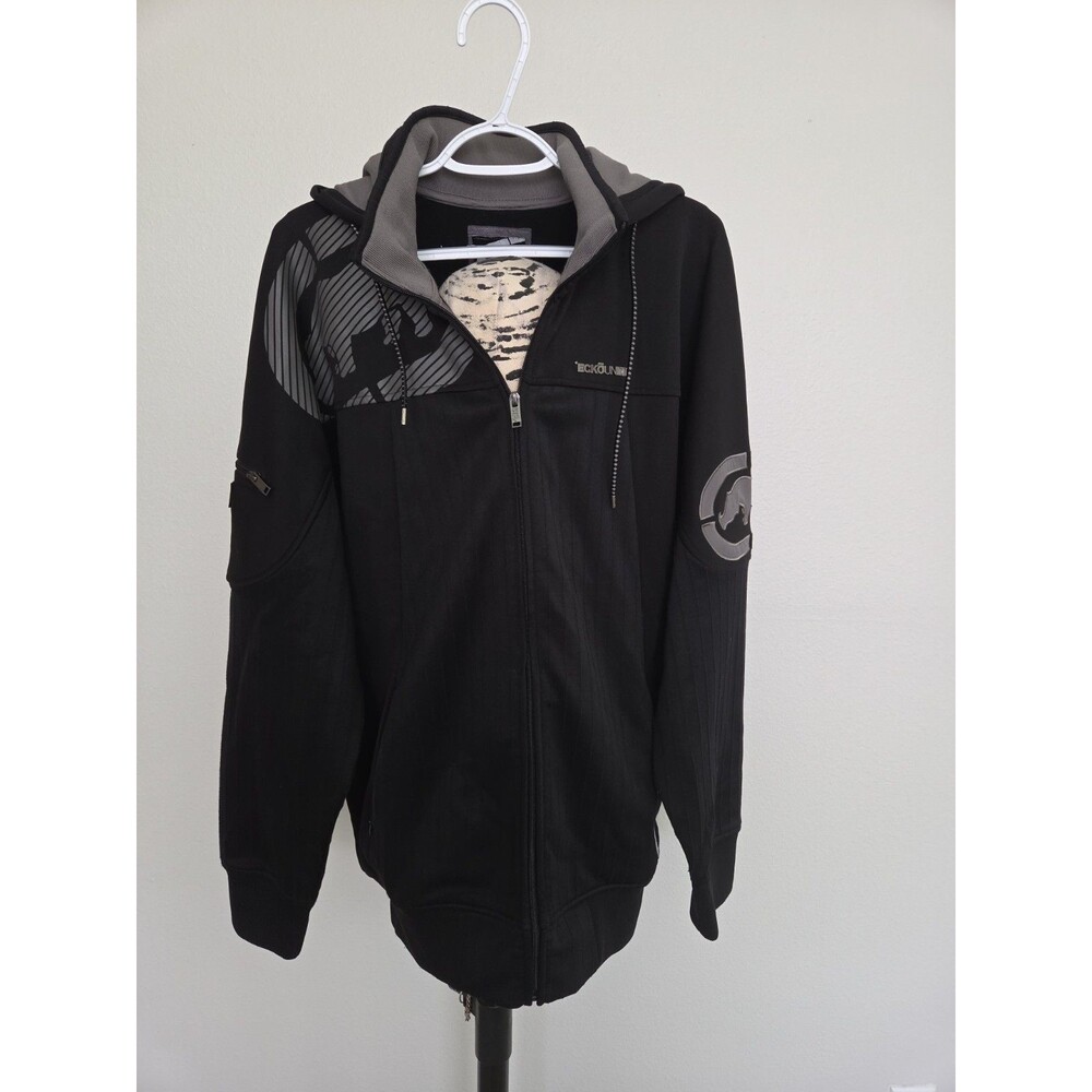 Ecko Unltd Full-zip Hooded Sweatshirt Size L